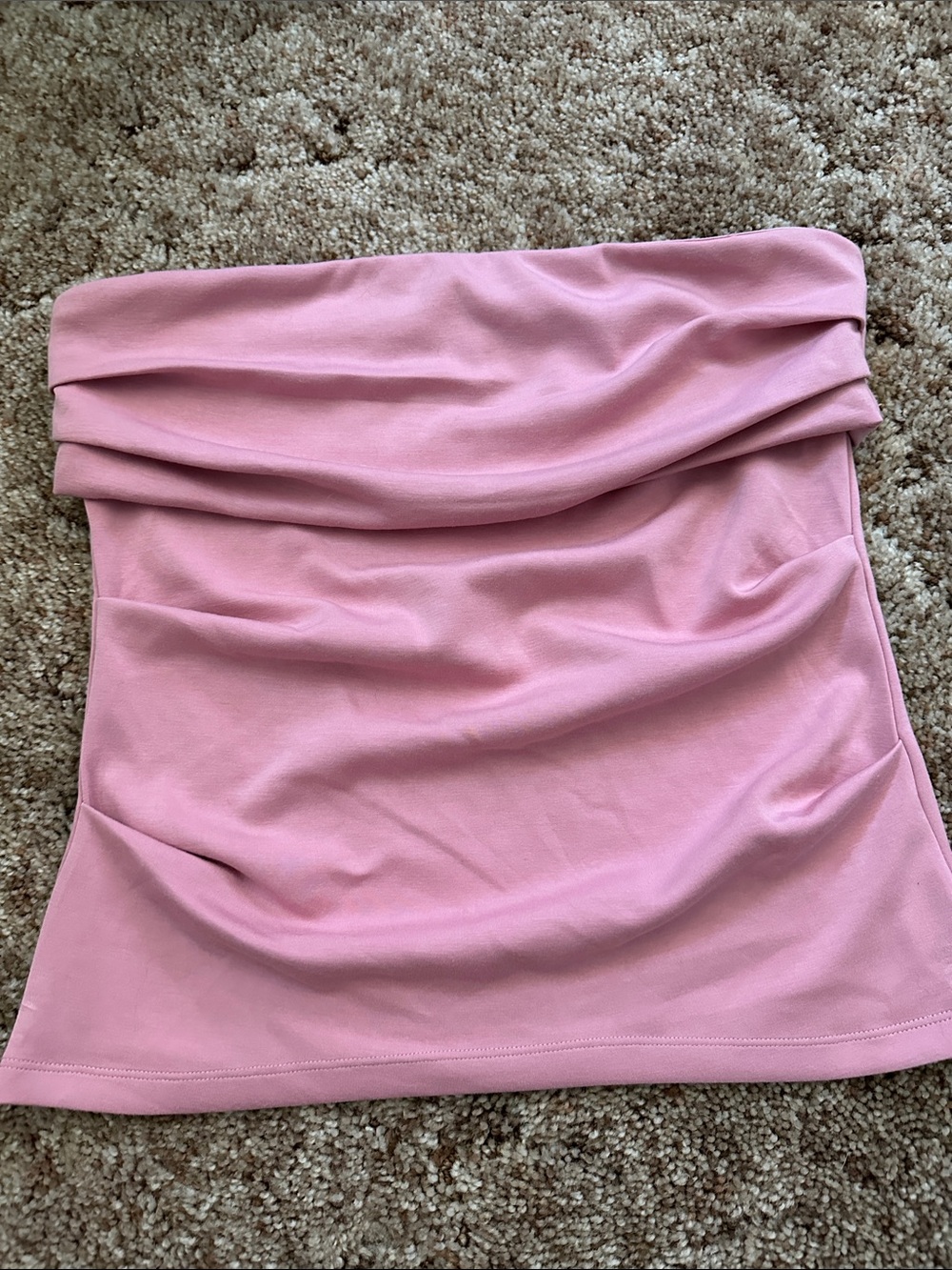 Pink tube top